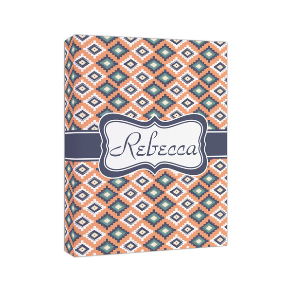 Tribal 8x10 - Canvas Print - Angled View