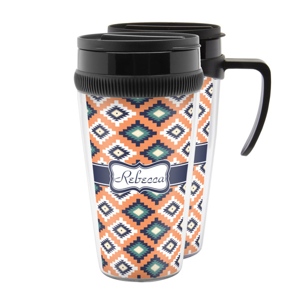 Custom Tribal Acrylic Travel Mug (Personalized)