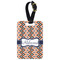 Tribal Metal Luggage Tag w/ Name or Text