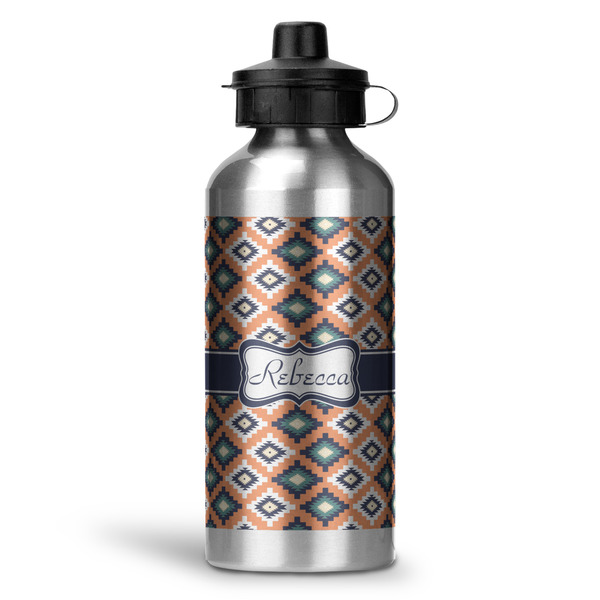 Custom Tribal Water Bottle - Aluminum - 20 oz (Personalized)