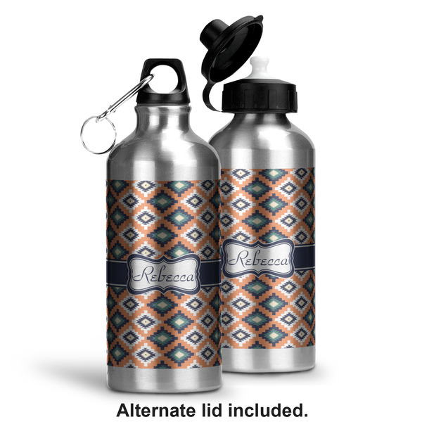 Tribal Aluminum Water Bottle - Alternate lid options