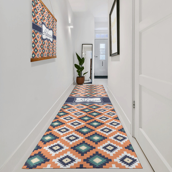 Tribal Area Rug Sizes - In Context (vertical)