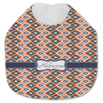 Tribal Jersey Knit Baby Bib w/ Name or Text