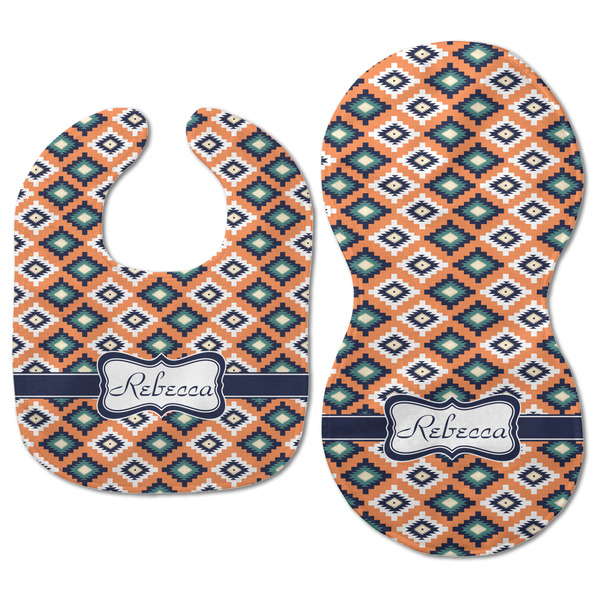 Tribal Baby Bib & Burp Set - Approval (new bib & burp)