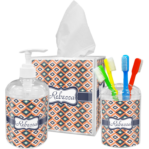Tribal Bathroom Accessories Set (Personalized)