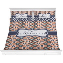 Tribal Comforter Set - King (Personalized)