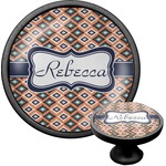 Tribal Cabinet Knob (Black) (Personalized)