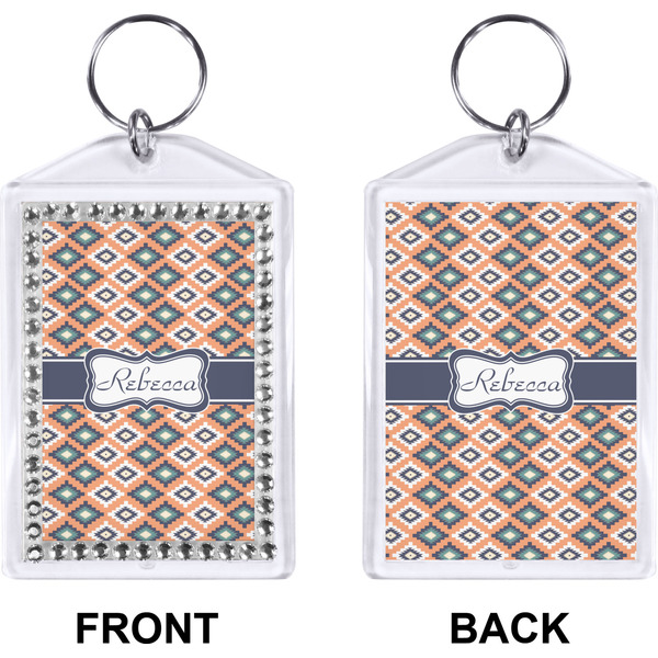 Tribal Bling Keychain (Front + Back)