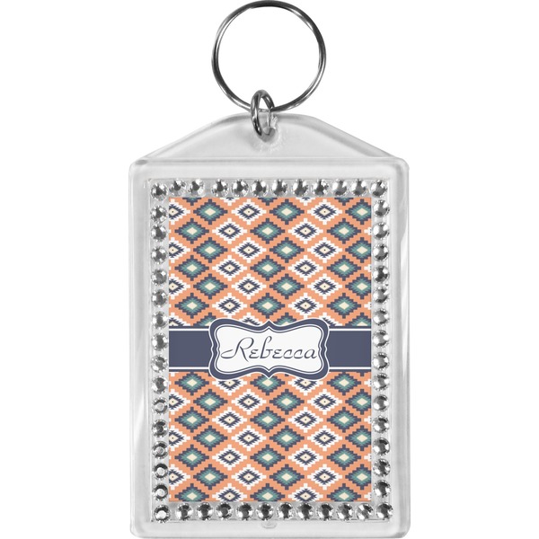Custom Tribal Bling Keychain (Personalized)