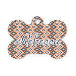 Tribal Bone Shaped Dog ID Tag - Small (Personalized)