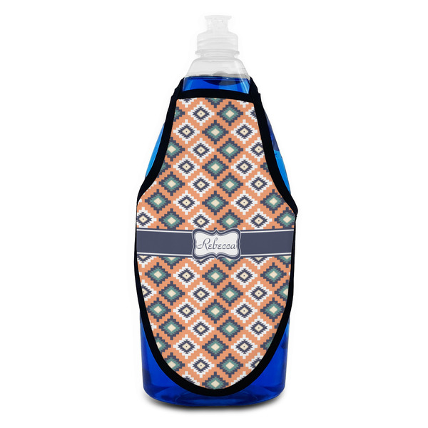 Tribal Bottle Apron - Soap - FRONT