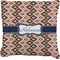 Tribal Faux-Linen Throw Pillow 18" (Personalized)