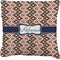 Tribal Faux-Linen Throw Pillow 26" (Personalized)