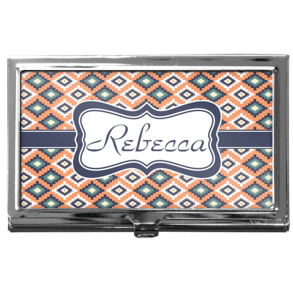 Custom Tribal Business Card Case