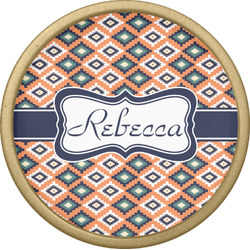 Tribal Cabinet Knob - Gold (Personalized)