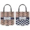 Tribal Canvas Tote - Front and Back
