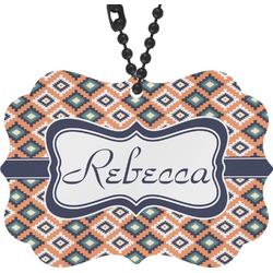 Tribal Rear View Mirror Charm (Personalized)