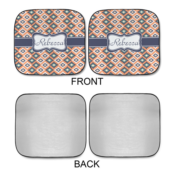 Tribal Car Sun Shades - APPROVAL