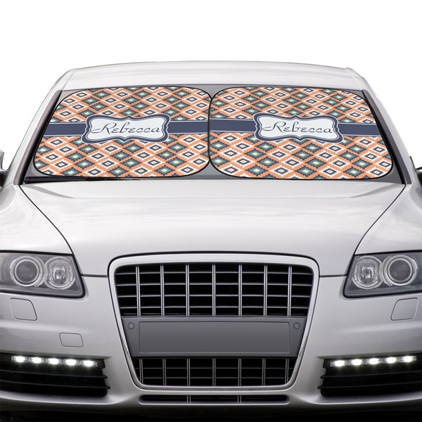 Tribal Car Sun Shades - IN CONTEXT
