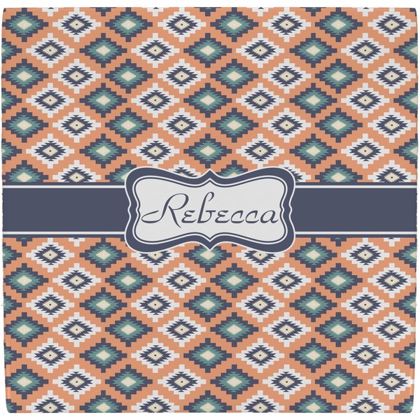 Custom Tribal Ceramic Tile Hot Pad (Personalized)