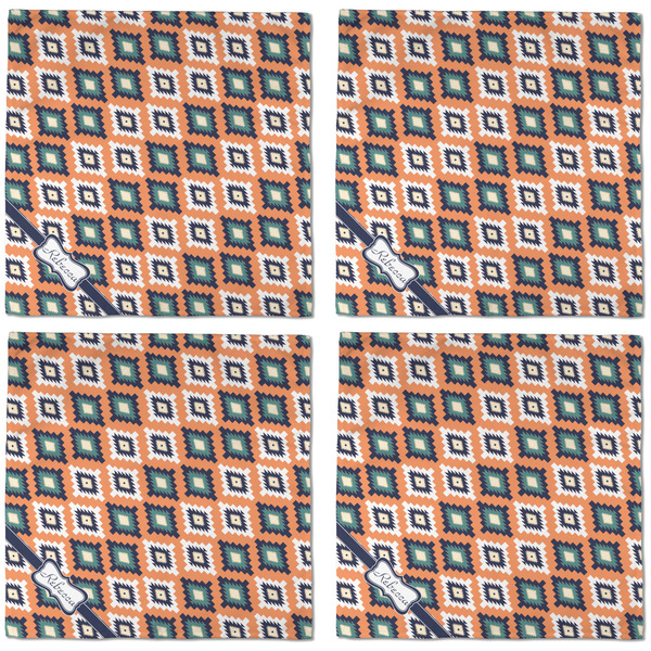 Tribal Cloth Napkins - Personalized Dinner (APPROVAL) Set of 4