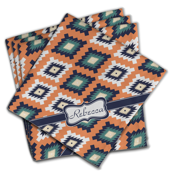 Tribal Cloth Napkins - Personalized Dinner (PARENT MAIN Set of 4)