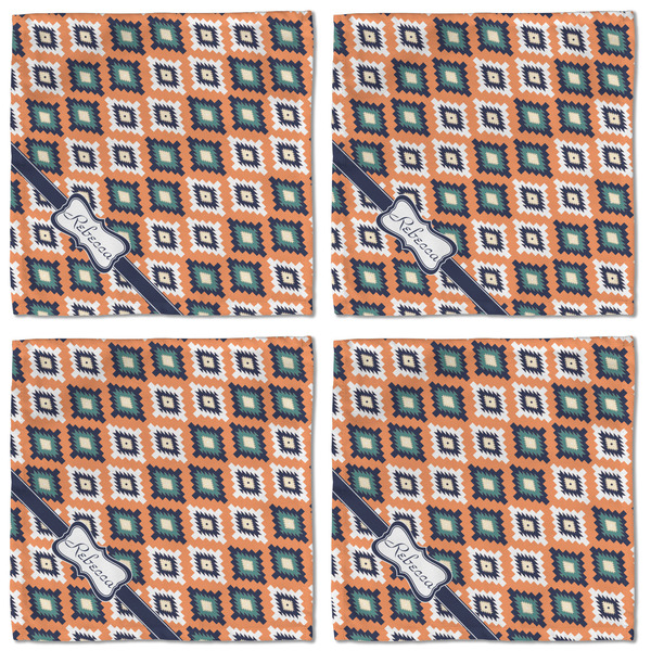 Tribal Cloth Napkins - Personalized Lunch (APPROVAL) Set of 4