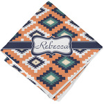 Tribal Cloth Napkin w/ Name or Text