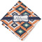 Tribal Cloth Napkins - Personalized Lunch (Folded Four Corners)