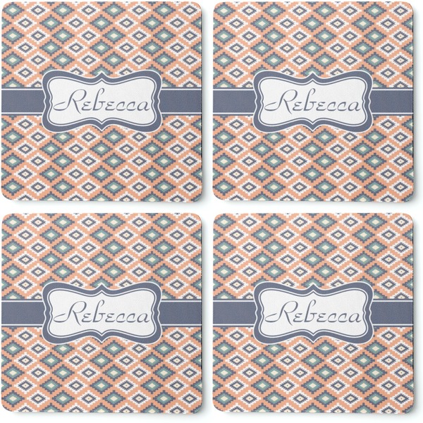 Tribal Coaster Rubber Back - Apvl