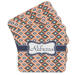 Tribal Cork Coaster - Set of 4 w/ Name or Text