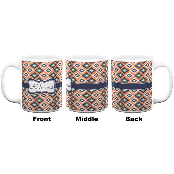 Tribal Coffee Mug - 11 oz - White APPROVAL