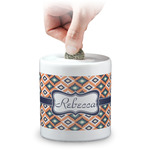 Tribal Coin Bank (Personalized)