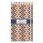 Tribal Colored Pencils (Personalized)