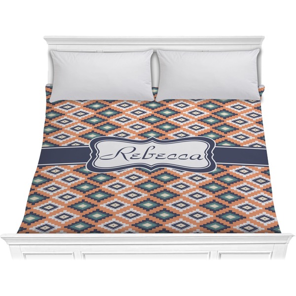 Custom Tribal Comforter - King (Personalized)