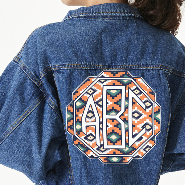 Custom Tribal Twill Iron On Patch - Custom Shape - 3XL (Personalized)