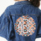 Tribal Twill Iron On Patch - Custom Shape - 3XL (Personalized)