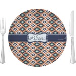 Tribal 10" Glass Lunch / Dinner Plates - Single or Set (Personalized)