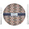 Tribal 10" Glass Lunch / Dinner Plates - Single or Set (Personalized)