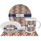 Tribal Dinner Set - 4 Pc (Personalized)