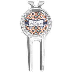 Tribal Golf Divot Tool & Ball Marker (Personalized)