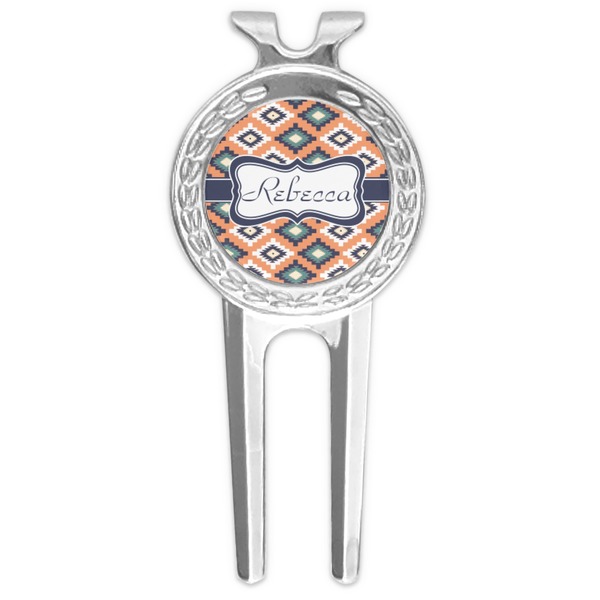 Custom Tribal Golf Divot Tool & Ball Marker (Personalized)
