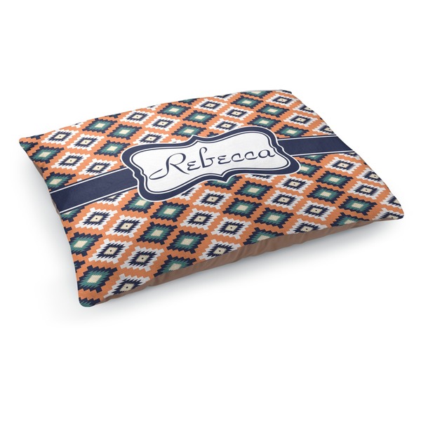 Custom Tribal Dog Bed - Medium w/ Name or Text
