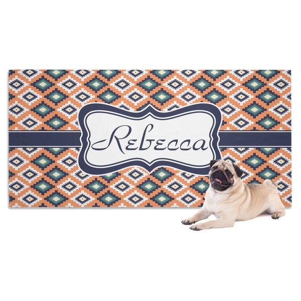 Custom Tribal Dog Towel (Personalized)