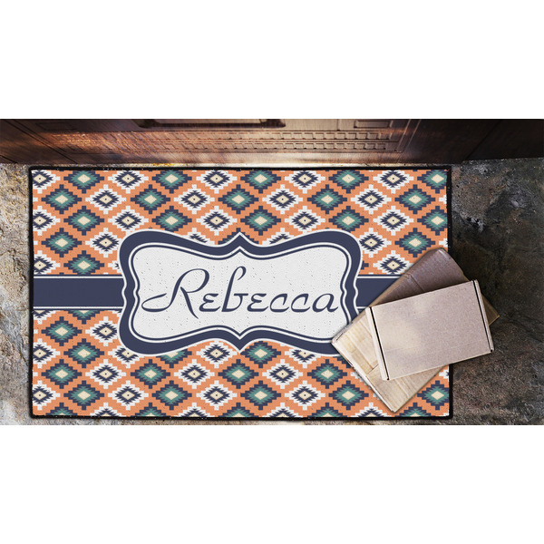 Tribal Door Mat - LIFESTYLE (Lrg)