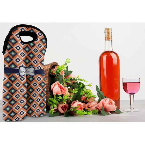 Tribal Double Wine Tote - LIFESTYLE (new)