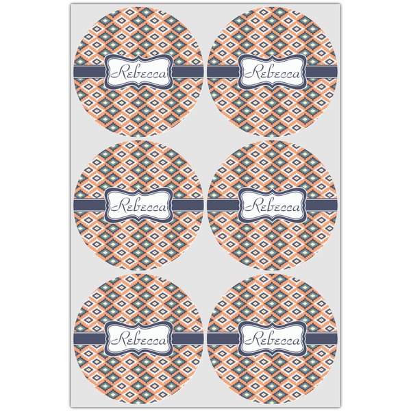 Tribal Drink Topper - Large - Set of 6