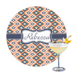 Tribal Printed Drink Topper - 3.25" (Personalized)