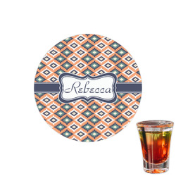 Tribal Printed Drink Topper - 1.5" (Personalized)