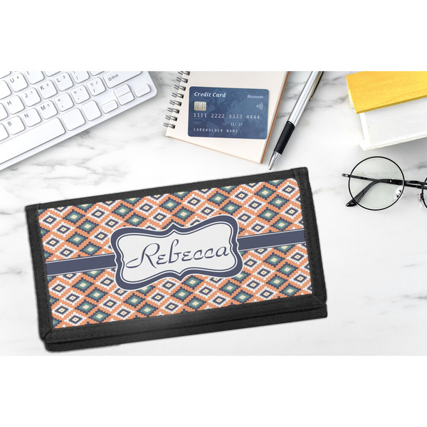 Tribal DyeTrans Checkbook Cover - LIFESTYLE